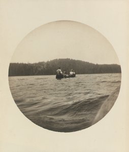 Üç kanocu, St. John Gölü, Quebec Eyaleti, c.1895, c.1904 (jelatin gümüş baskı) by Winslow Homer