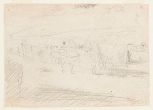 Ordu Vagonları Treni by Winslow Homer