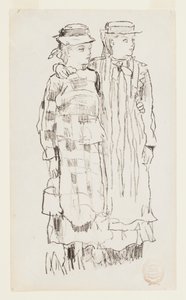 İki kız by Winslow Homer