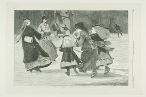 "Kış" - Paten Sahnesi by Winslow Homer