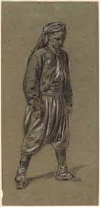 Zouave, 1864. by Winslow Homer