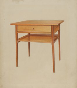 Çalkalayıcı Masa, 1937.