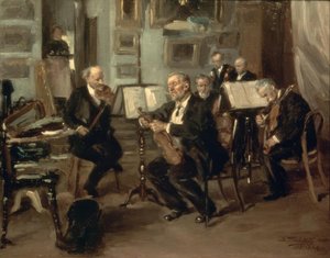 Müzisyen by Wladimir Jegorowitsch Makowski