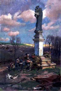 Acı çekenlere sığınak by Wojciech Kossak