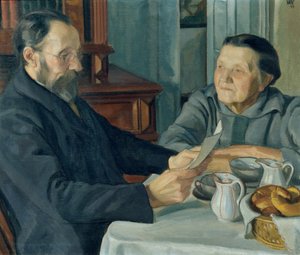 sanatçının ebeveynleri by Wojciech Stanislaw Weiss
