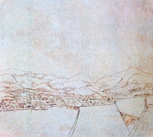 Urfahr Görünümü, c1510-1553 by Wolf Huber