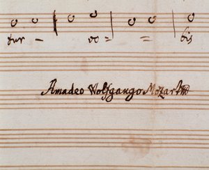 Mozart tarafından yazılan Querite primum regnum Dei