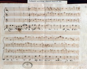 Accademico filarmonico unvanını almak için Mozart