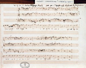 Accademico filarmonico unvanını almak için Mozart