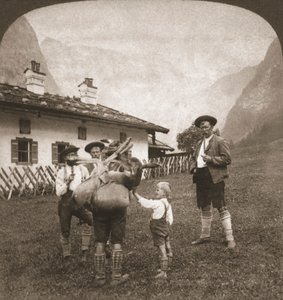 Bavyera Dağcıları, Almanya, 1898. by Works and Sun Sculpture Studios