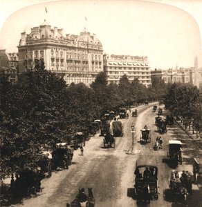Cecil ve Savoy Otelleri, Londra, 1896. by Works and Sun Sculpture Studios