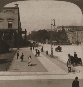 Unter den Linden, Berlin, 1903. by Works and Sun Sculpture Studios