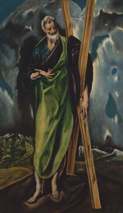 Aziz Andrew, yaklaşık 1610. by Workshop of El Greco