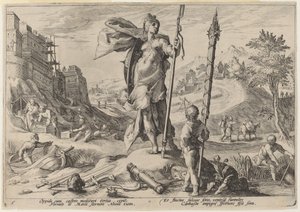 Bronz Çağı by Workshop of Hendrick Goltzius, after Hendrick Goltzius