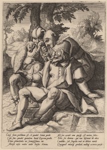 Aptalların Bilgeliği by Workshop of Hendrick Goltzius, after Karel van Mander I