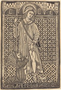 Saint-Roche by Workshop of Master of the Cologne Arms