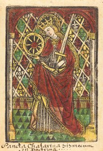Aziz Catherine by Workshop of Master of the Protective Saints of Cologne
