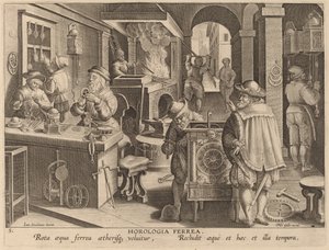 Demir Saatler (Demir Saatler) by Workshop of Philip Galle after Jan van der Straet