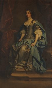 Barbara Villiers 1640-1709, Cleveland Düşesi. by Workshop of Sir Peter Lely