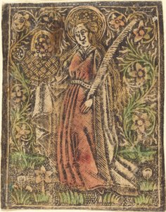 Aziz Dorothy, c. 1480. by Workshop of the Master of the