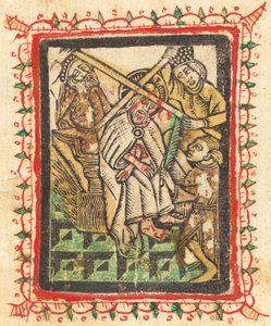 Dikenlerle Taçlanan İsa, 14701480. by Workshop of the Master of the