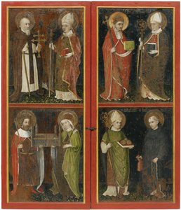 Anthony the Abbot ve Regensburg Sixtus II ve Servatius Henry II ve Cunigunde Saint Nicholas ve Leonard