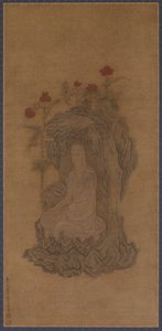Beyaz cüppeli Guanyin by Wu Bin