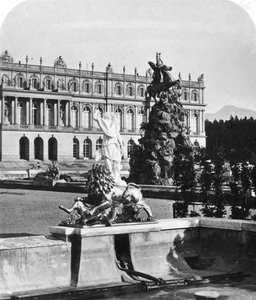 Herrenchiemsee Sarayı, Bavyera, Almanya, 1900
