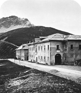Santa Maria, Umbrail dağ geçidinde, Tirol, 1900