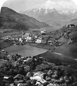 St Johann, Pongau, Salzburg, Avusturya, c1900s bölgesinde.