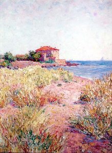 Deniz kenarında bir villa
