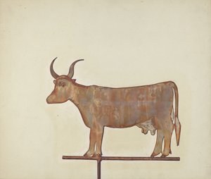 İnek Rüzgar Gülü, c. 1938. by Wynna Wright