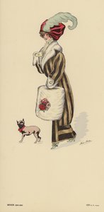 1910-1911 kış modası by Xavier Sager