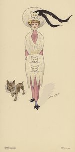 1910-1911 kış modası by Xavier Sager