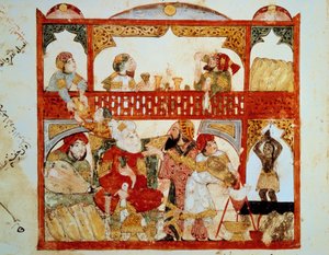 Gezgin gezgin Abu-Zayd by Yahya ibn Mahmud Al Wasiti