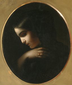 Genç Dul, 1850 by Yakov Fyodorovich Kapkov