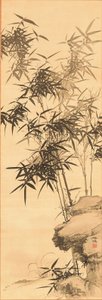 Bambu, 1856'dan önce (ipek üzerine mürekkep)
