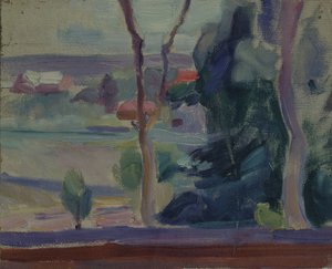 Manzara, 1905 by Yelena Genrichovna Guro