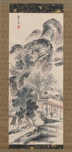 Bahar Temizliği, 19. yüzyıl. by Yokoi Kinkoku