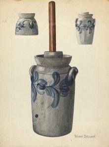 Tereyağı Churn, c. 1936.