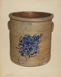 Crock, muhtemelen 1938. by Yolande Delasser