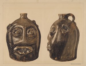 Grotesk Sürahi, c. 1936. by Yolande Delasser