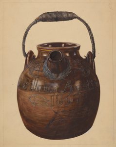 Hamur için Sürahi, c. 1936. by Yolande Delasser
