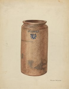 Konserve Kavanozu, c. 1953. by Yolande Delasser