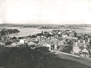 North Shore'dan görünüm, Sidney, Avustralya, 1895.
