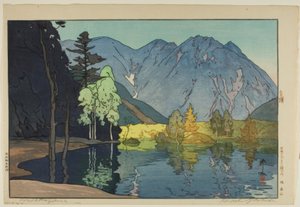 Hodaka Dağı (Hodakayama) by Yoshida Hiroshi
