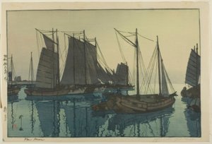 Yeni Ay by Yoshida Hiroshi