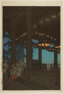 Nigatsudo Tapınağı by Yoshida Hiroshi