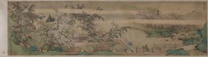 Bir Bahar Gününde Çaydaki Şifalı Bitkileri Temizlemek, 1703. by Yu Zhiding