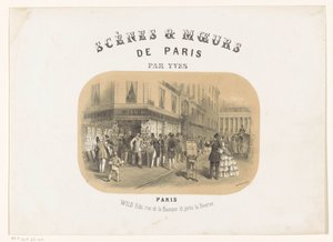 Yayıncı Wild in Paris Scenes & moeurs de Paris tarafından dış görünüm (nesne üzerinde seri başlığı) by Yves